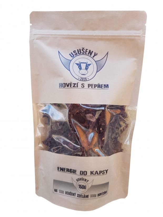 Hovězí s pepřem 150g