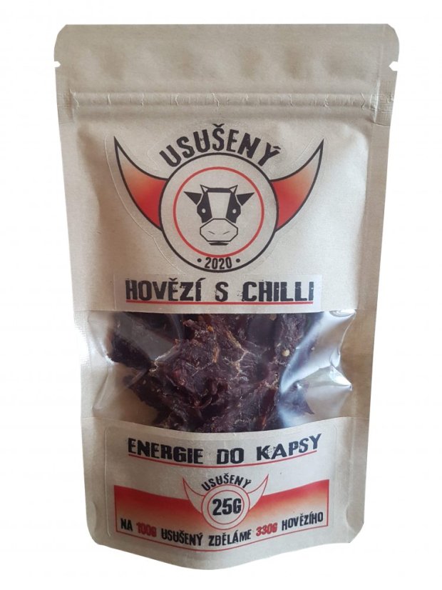Hovězí s chilli 25g