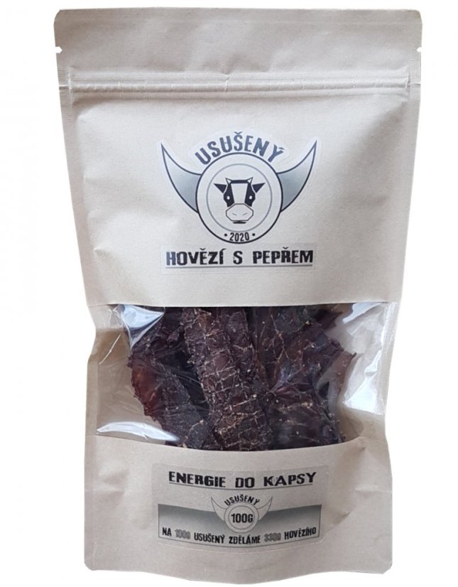 Hovězí s pepřem 100g